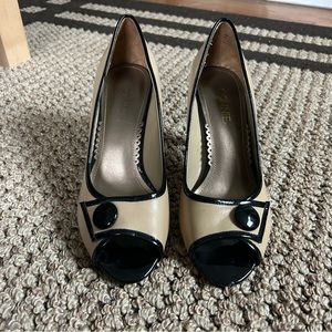 Connie peep toe stiletto shoes size 6